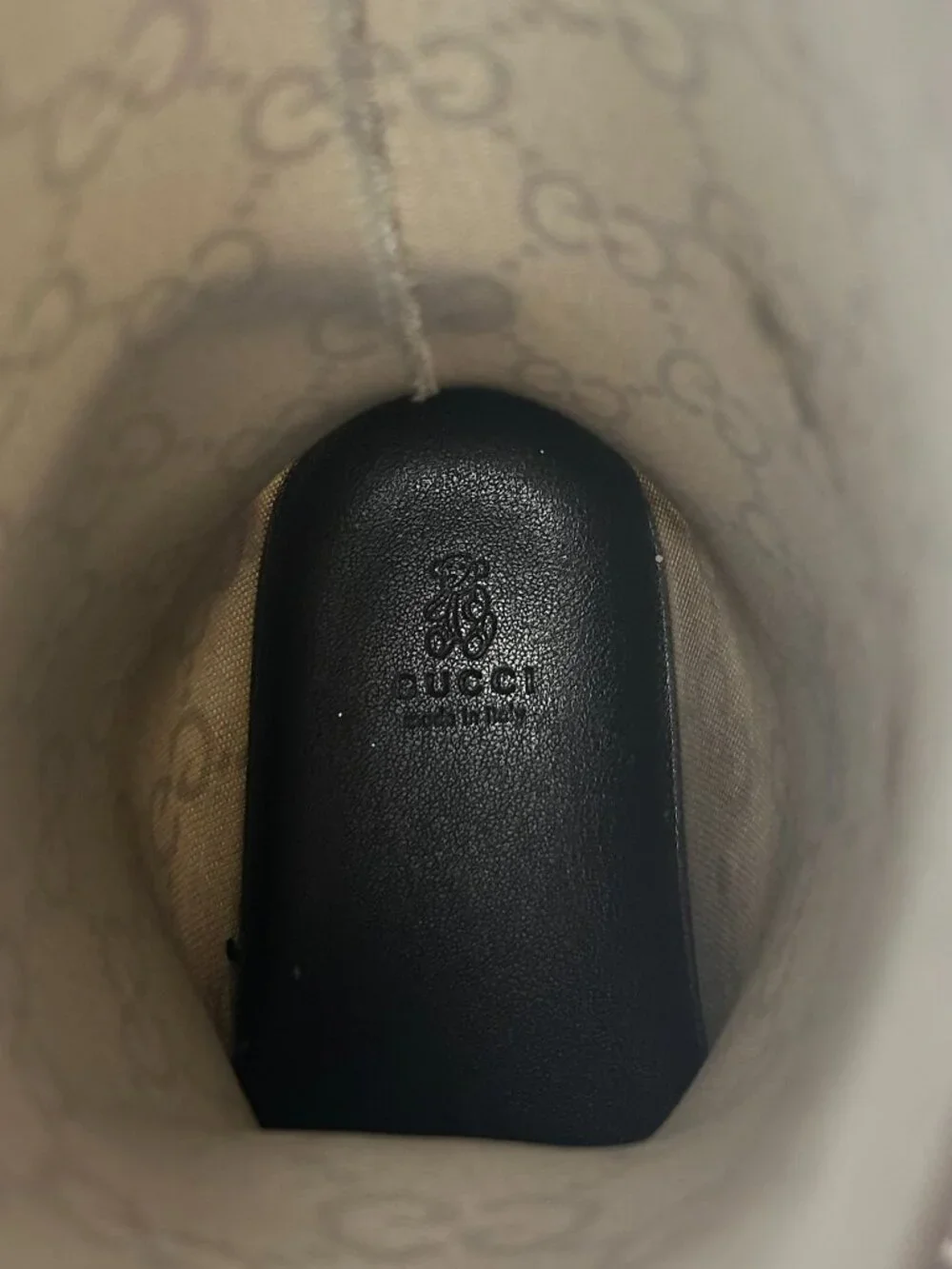 Authentic Gucci Kids GG Monogram Rain Boots - Size IT 25